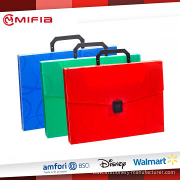 Plastic File Storage Bags pp storage box with Buckles